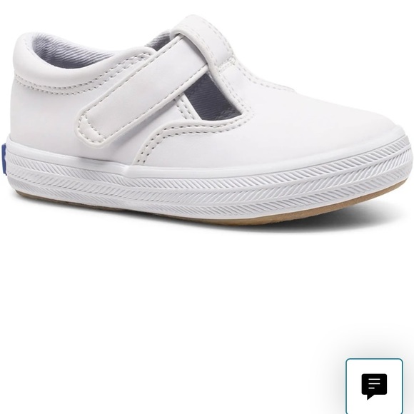 NWOT Keds toddler white leather t-strap maryjane. Never worn! - Picture 2 of 2